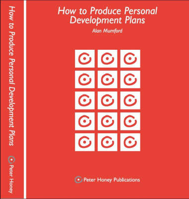 Book cover for How to Produce Personal Development Plans