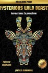 Book cover for Inspirational Coloring Book (Mysterious Wild Beasts)