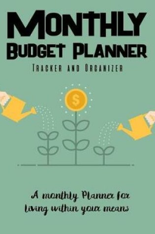 Cover of Monthly Budget Planner