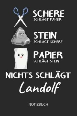 Cover of Nichts schlagt - Landolf - Notizbuch