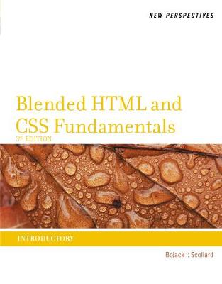 Book cover for New Perspectives on Blended HTML and CSS Fundamentals