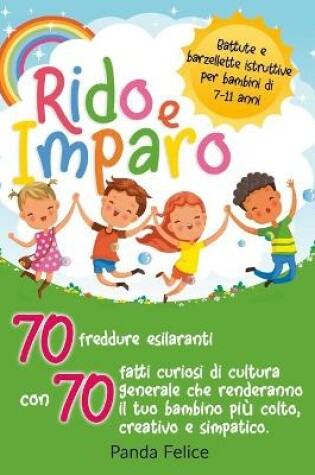 Cover of RIDO E IMPARO - battute e barzellette istruttive per bambini di 7-11 anni