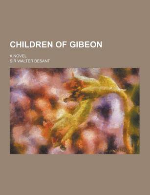 Book cover for Children of Gibeon; A Novel