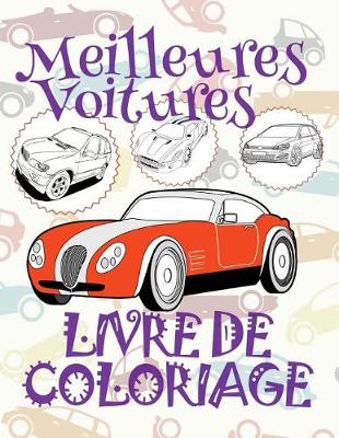 Book cover for Meilleures Voitures Livres de Coloriage