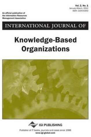 Cover of International Journal of Knowledge-Based Organizations