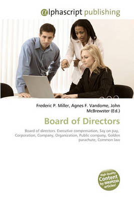 Cover of Board of Directors