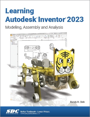 Book cover for Learning Autodesk Inventor 2023