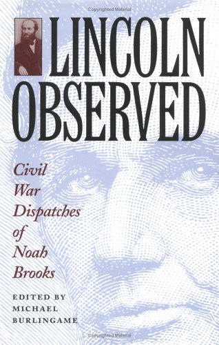 Book cover for Lincoln Observed