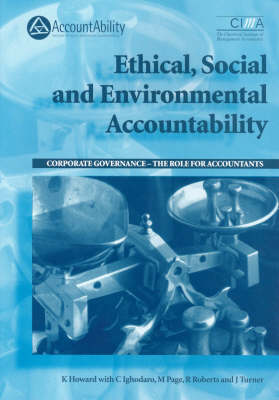 Book cover for Ethical, Social and Environmental Accountability