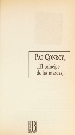 Book cover for El Principe de Las Mareas