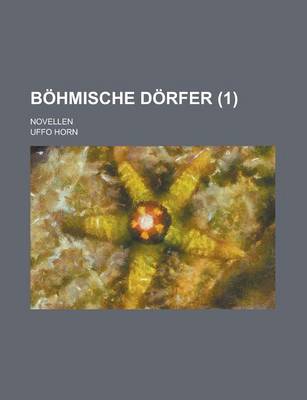 Book cover for Bohmische Dorfer; Novellen (1)