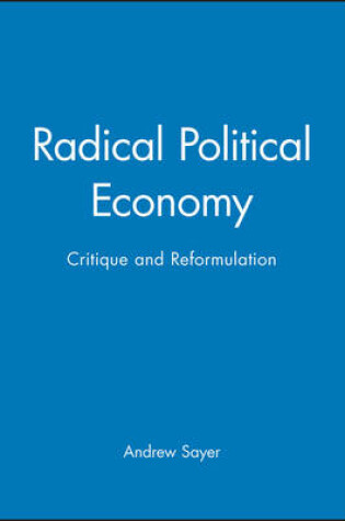 Cover of Radical Political Economy