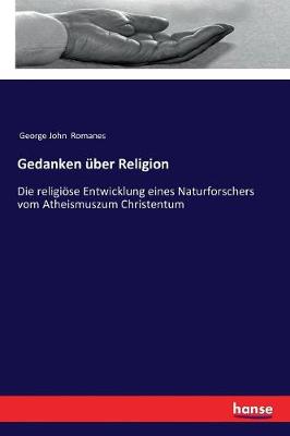 Book cover for Gedanken uber Religion