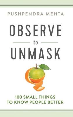 Book cover for OBSERVE to UNMASK