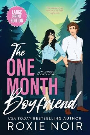 Cover of The One Month Boyfriend (Large Print)