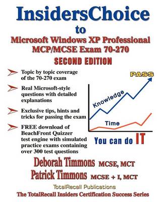 Book cover for Insiderschoice to MCP / MCSE Certification