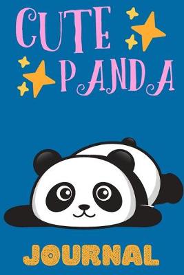 Book cover for Cute Panda Journal