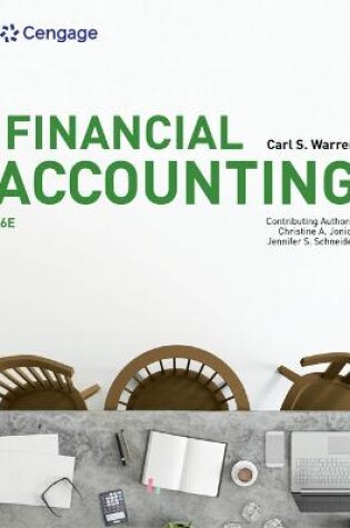 Cover of Cnowv2 for Warren/Jonick/Schneider's Financial Accounting, 1 Term Printed Access Card