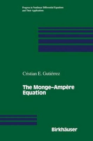 Cover of The Monge-Ampere Equation