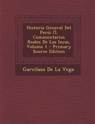 Book cover for Historia General del Peru