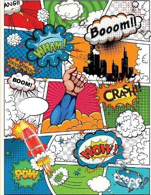 Book cover for Make Your Own Comic Book (for Kids)