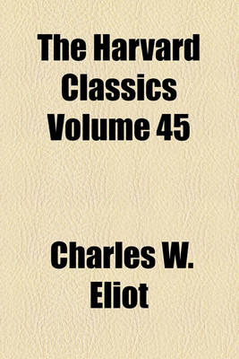 Book cover for The Harvard Classics Volume 20