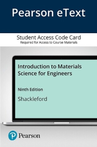 Cover of Introduction to Materials Science for Engineers