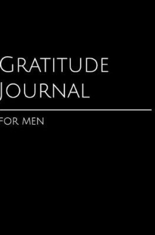 Cover of Gratitude Journal for Men