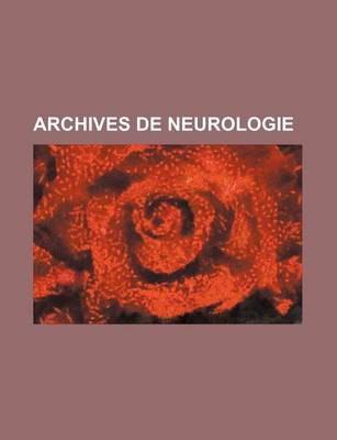 Book cover for Archives de Neurologie (3)