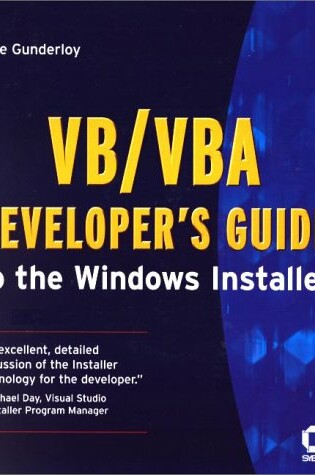 Cover of VB/VBA Developer's Guide to the Windows Installer