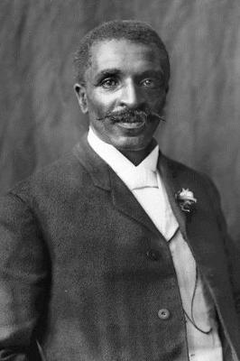 Book cover for George Washington Carver notebook - achieve your goals, perfect 120 lined pages #2