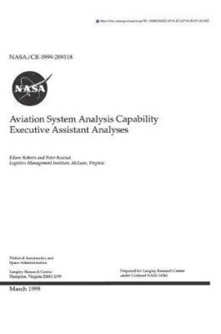 Cover of Aviation System Analysis Capability Executive Assistant Analyses