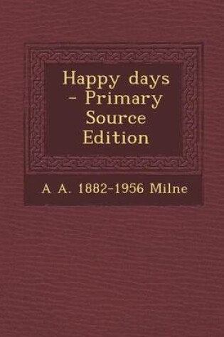 Cover of Happy Days