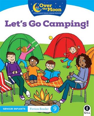 Book cover for OVER THE MOON Let's go Camping!