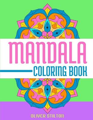 Book cover for Mandala Coloring Book