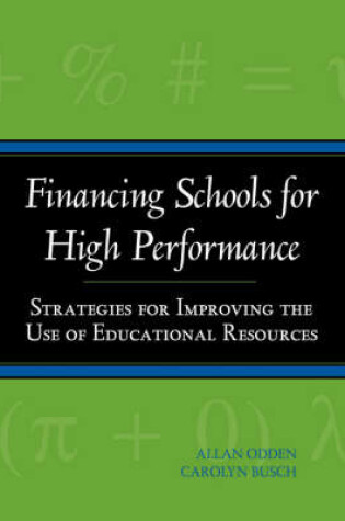 Cover of Financing Schools for High Performance