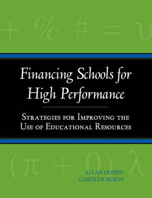 Book cover for Financing Schools for High Performance