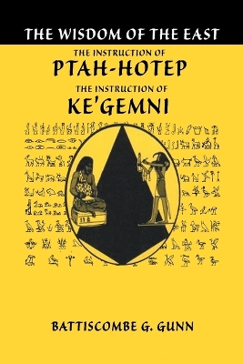 Book cover for The Teachings of Ptahhotep
