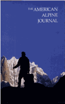 Book cover for American Alpine Journal, 1991, Vol. 33
