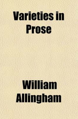 Cover of Varieties in Prose Volume 2