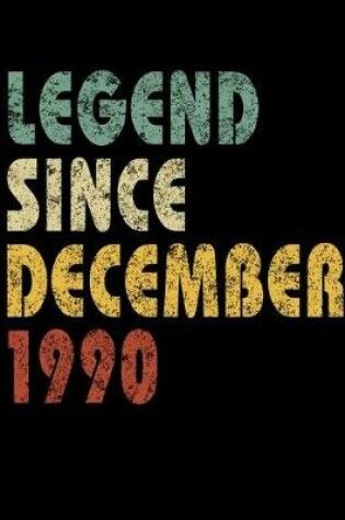 Cover of Legend Since December 1990
