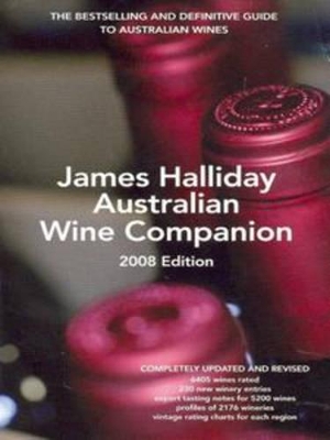 Book cover for James Halliday Aust Wine Companion 2008