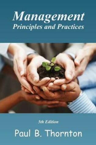 Cover of Management Principles and Practice - Fifth Edition