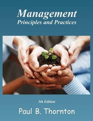 Book cover for Management Principles and Practice - Fifth Edition