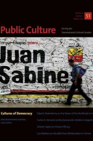 Cover of Cultures of Democracy