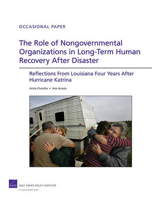 Book cover for The Role of Nongovernmental Organizations in Long-term Human Recovery After Disaster