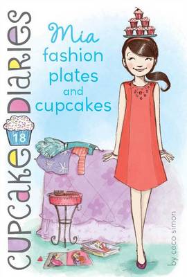 Book cover for MIA Fashion Plates and Cupcakes