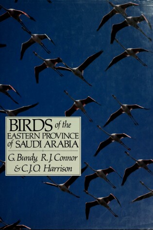 Cover of Birds of the Eastern Province of Saudi Arabia