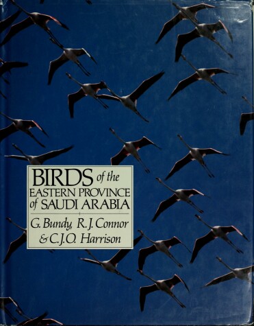 Cover of Birds of the Eastern Province of Saudi Arabia