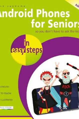 Cover of Android Phones for Seniors in easy steps